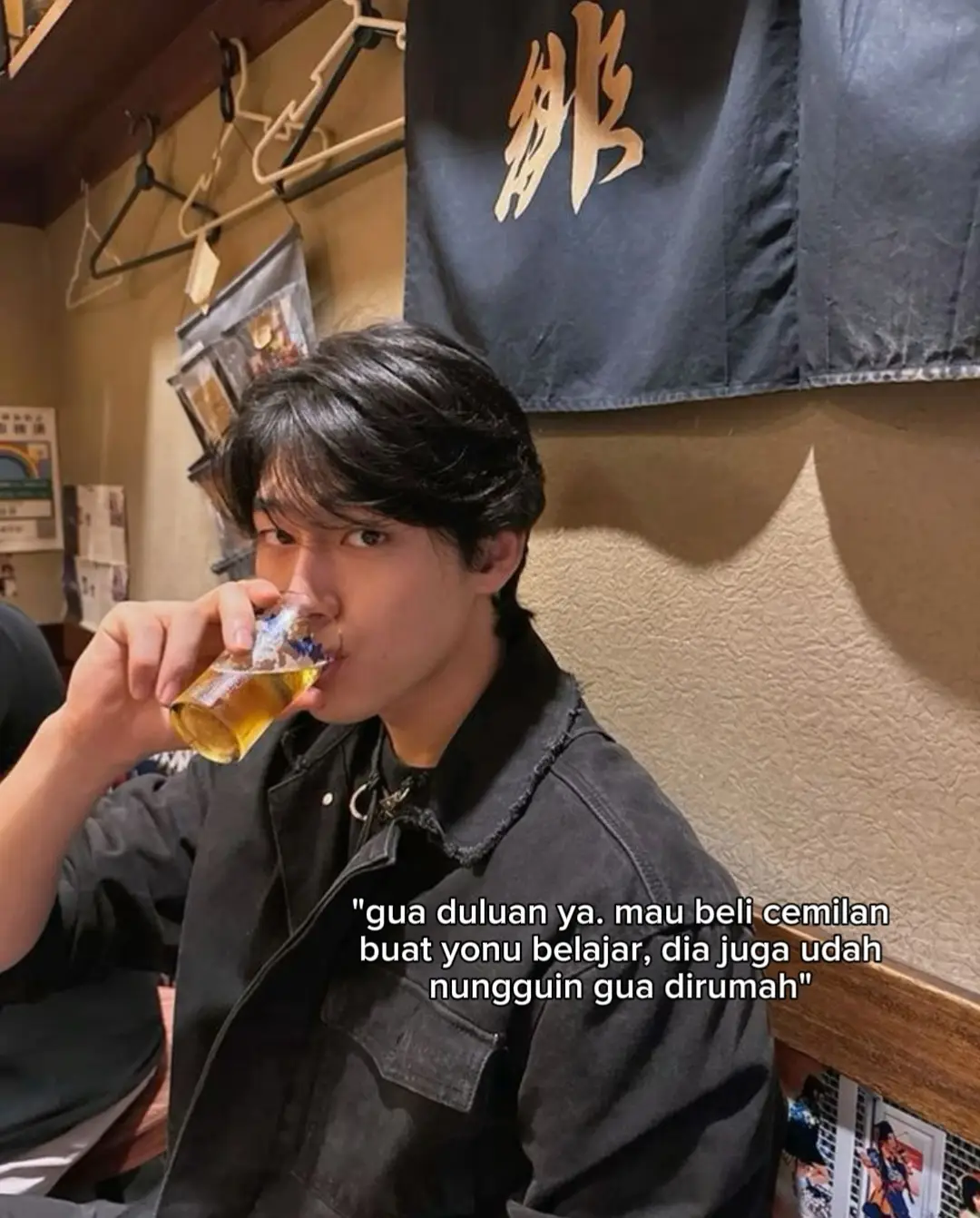 tiap hari kak iki masih kangen banget sama kamu. Rasanya kosong tanpa kamu. Tapi kak Iki belajar rela, biar kamu tenang di sana. Nanti tunggu kak iki ya di rumah barumu🩶 #giyoon #hongmingi #parkyoonho #masukberanda #pov 