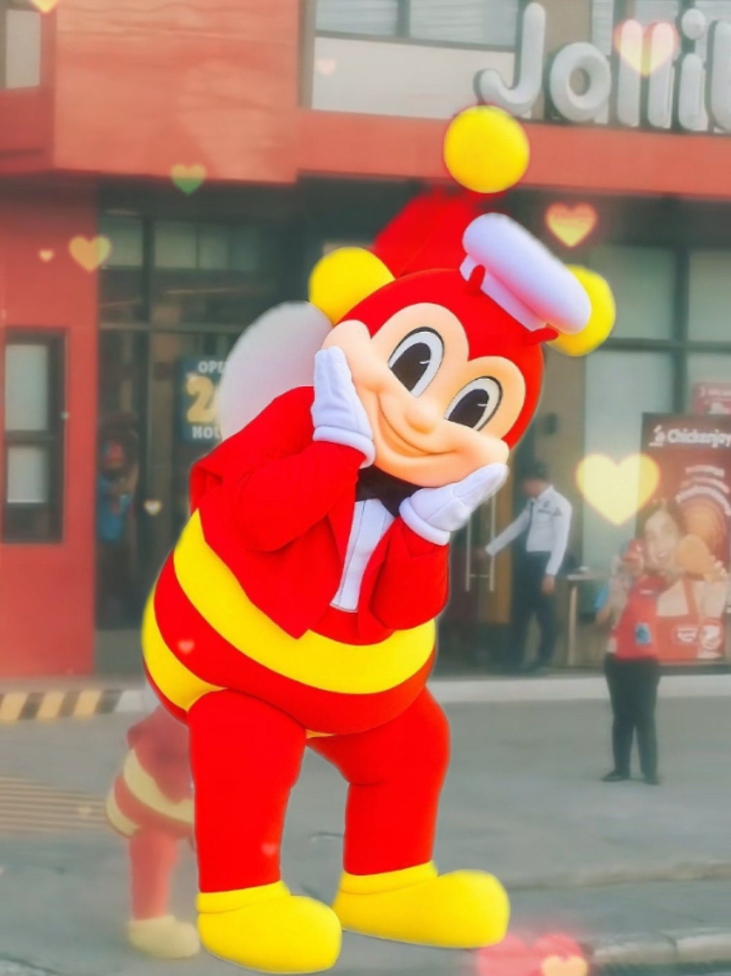 Replying to @cheraydo28 hello bee 🐝  #jollibee #mascot #jollibeeph #cutemascot #famousmascot 