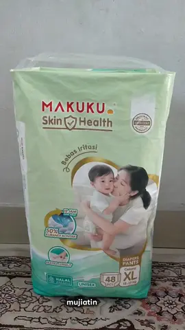 Makuku skin health sudah teruji secara dermatologis bebas iritasi dan ruam 😍😍 #makuku #diapers #skinhealth #popokmurah  #promoguncang1010 