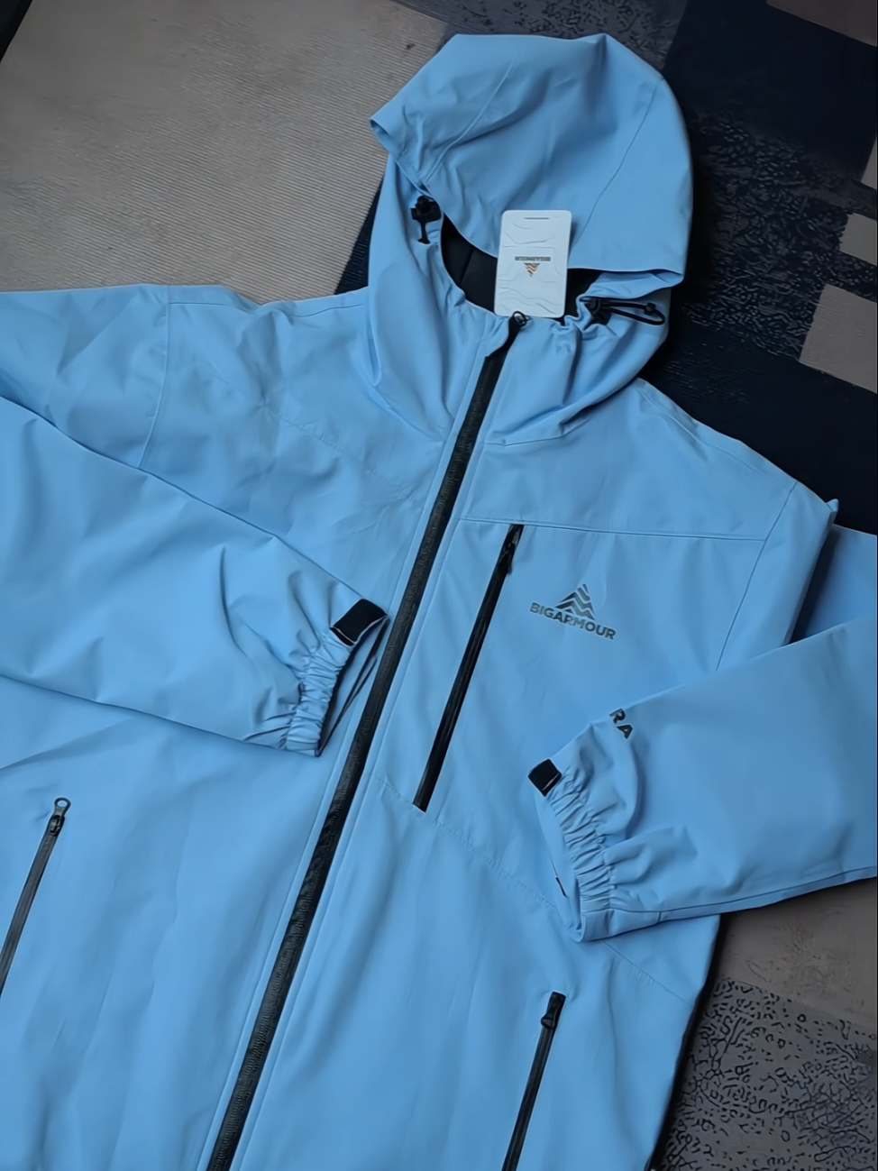 kece oiyy 🥶 #bigarmoursigura #bigarmour #jaketgunung #nongropcore 