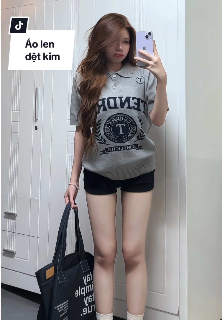 Áo len dệt kim nữ #aolendetkim #aolendetkimnu #aonuhottrend #aodetkim #thaosuneo 
