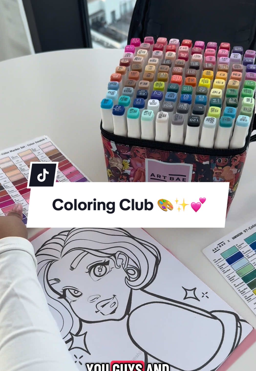 Check out my coloring club fam! We have so much fun 🥳💕 #coloring #coloringcommunity #color #coloringpages #coloringpage 