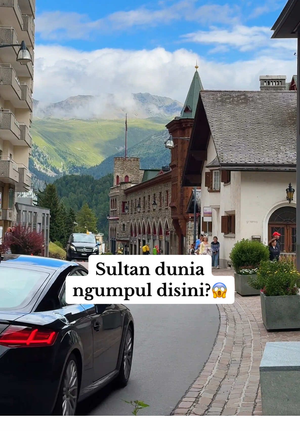 Di atas langit masih ada langit~🫠 #switzerland #stmoritz 