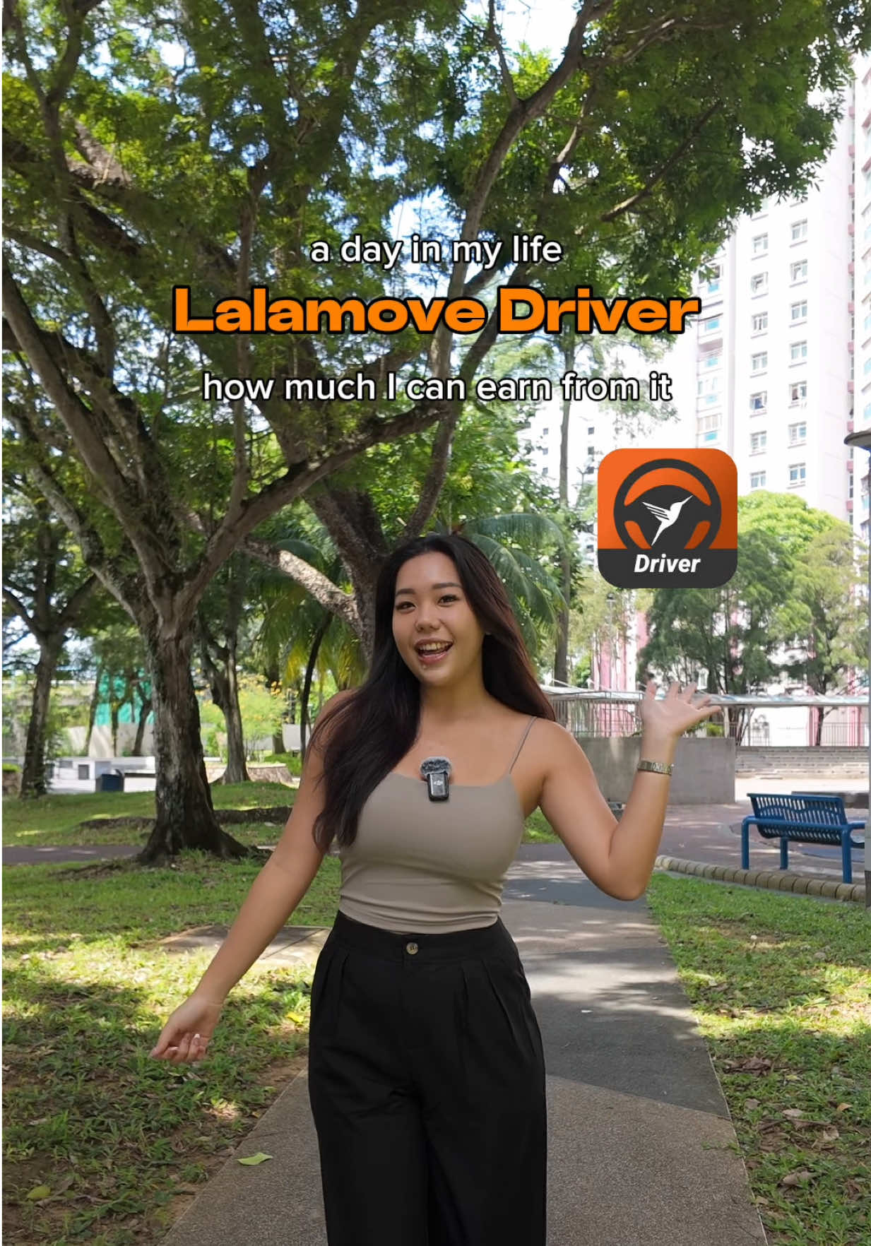 Tried being a Lalamove driver for a day and it feels good knowing I can earn extra cash while I’m already out and about 🚗💨 Whether you want a full-time gig or just a side hustle, why not give it a go too? @Lalamove Singapore #lalamovesg
