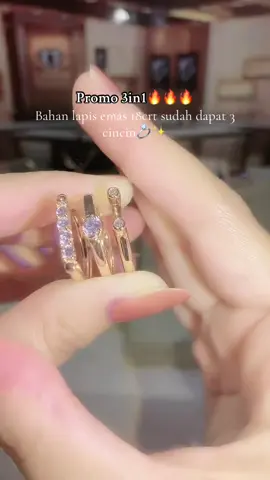 Hanya saat live diskon besar2an, free box dan garansi satu tahun, join live sekarang!✨ #jewelry #luxuryvibes #perhiasan #luxury #cincincantik 