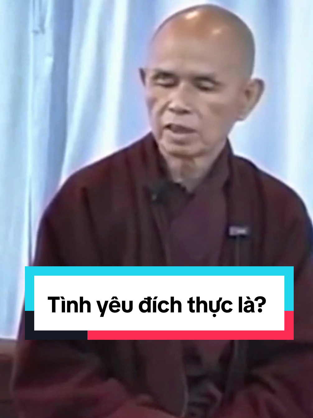 Tình yêu đích thực là...! #hienlienchanhniem #phatphapnhiemmau #fyp #LearnOnTikTok #thichnhathanh 