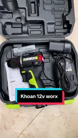 Khoan 12v worx 135 1 máy 2 pin 1 sac 1 củ hơn #dienmayluattran #milwaukee #dewalt #xuhuongtiktok 