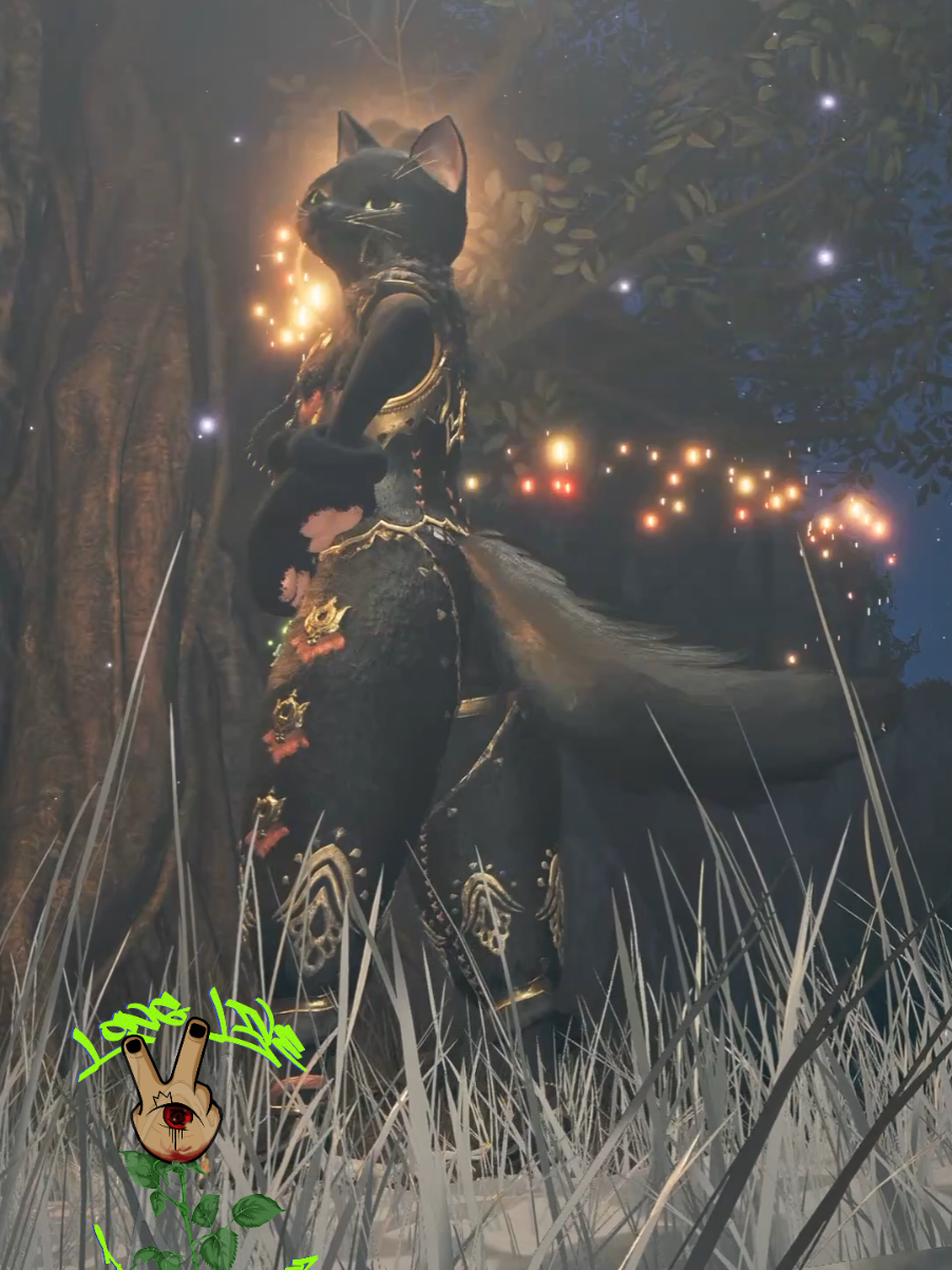 Replying to @pandawolf525.the  you called it... lol #monsterhunter #monsterhunterwilds #fashionhunterwilds #MysteryMonkey #Holoween 