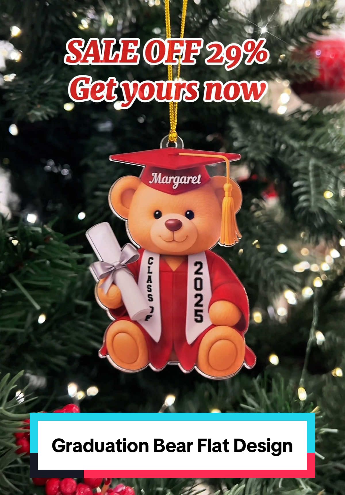 Relive graduation memories and share in family triumphs with our special keepsake! 🎓🎄 #macorner #ornament #graduation #christmasgift