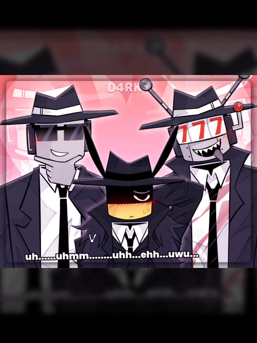[ #doublefedora ] who do you pick.. 👀  my 100th video on YouTube is this shitpost btw 💀 hopefully you can tell this is a joke  inspo : saddieyay and @kkichung01 (cacanut) ❤️❤️❤️ chance killer design by @zal_2707  #forsaken #chance #mafioso #animation 