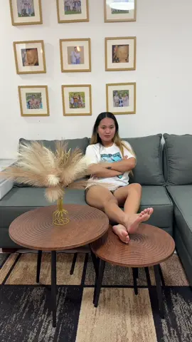 Center table na bagay sa bahay! Naachieve ko na talaga.🥹🫶🏻 #centertable #wood #table #tiktok #fypシ゚ #sissy 