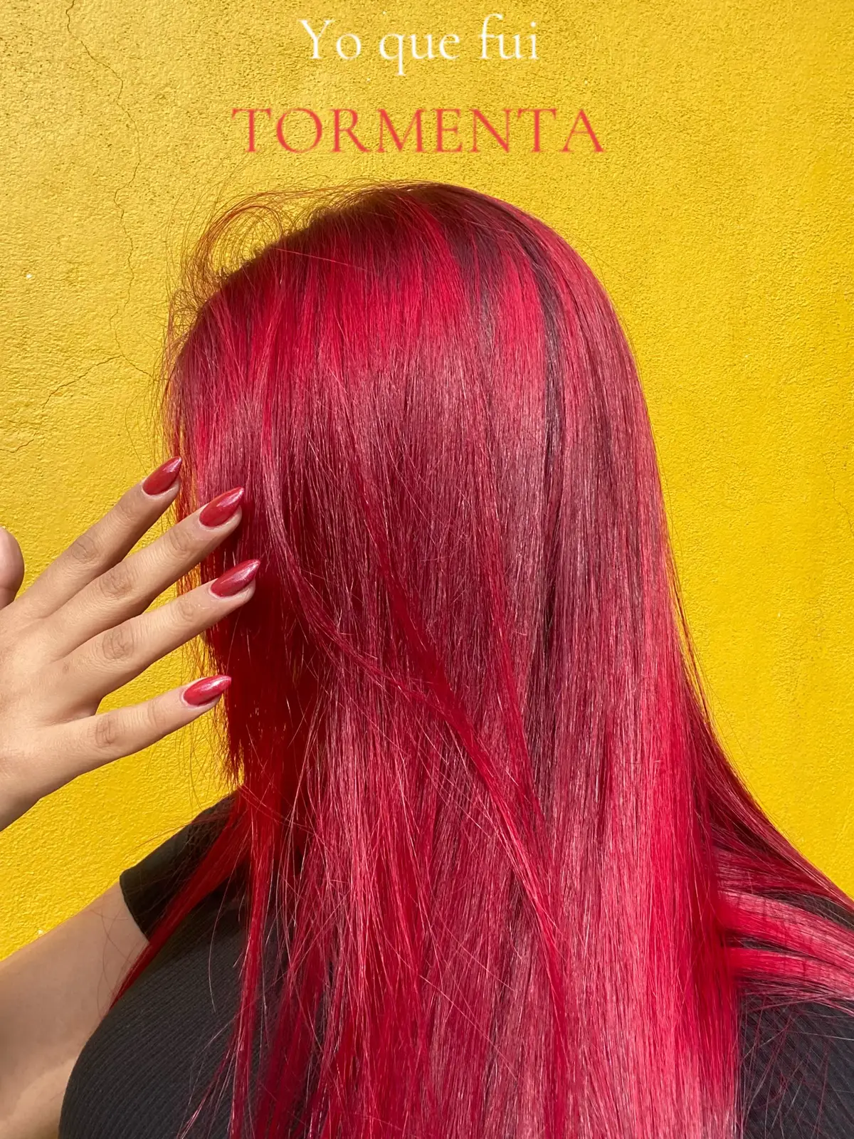 Ojalá algún día pueda superar mi cabello rojo…