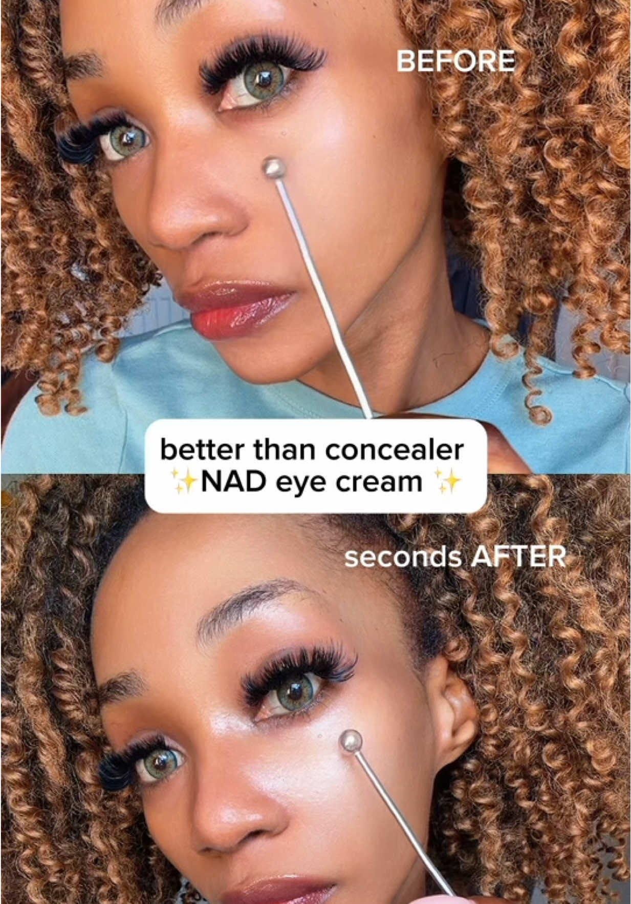 Is it witchcraft? Is it sorcery? Nope! It’s NAD!!! at this point you all know that I would sacrifice my non-existent kids for this no.9 range from @numbuzin_global and this eye cream is no different!  #numbuzin #no9eyecream #nad #glowingskin #koreanskincare 