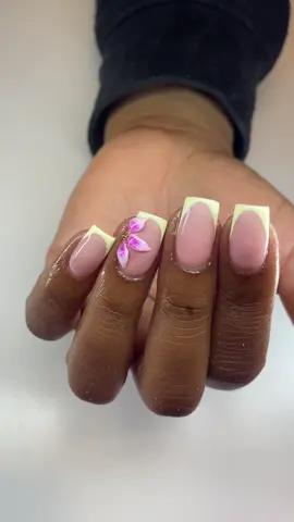 One thing about butter yellow?! In-use sana😂💛🤏🏽🤏🏽 R240 with tips  #durbannailtech #rubberbasegel #durbannails #frenchtipnails #butteryellow 