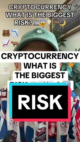 CRYPTO INVESTING RISK! #CRYPTO #INVESTING #BITCOIN #RISK #STOCKMARKET 