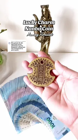 Replying to @Shineyyyy congratulations po!  Lucky charm Lucky coin Nanbu coin Pampaswerte #luckycoin #nanbucoin #luckycharm #pampaswerte  #fengshui 