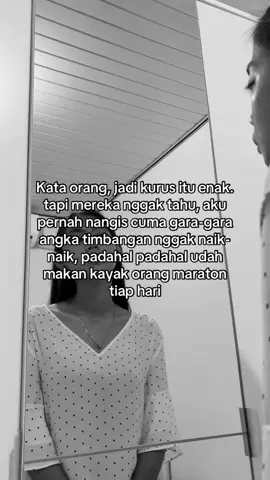 Jadi pejuang gemuk tuh kadang cape bukan karena makanannya , tapi krena ekspektasi yg terus ngasih beban #pejuanggemuk #video #tipsnaikinberatbadan #kurus #2025 