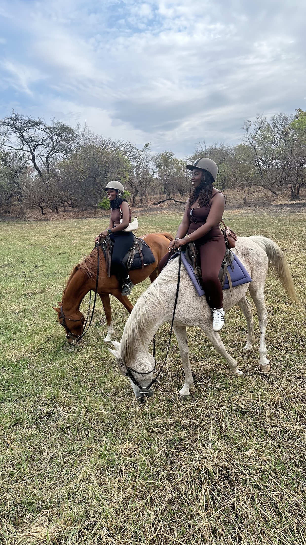 Game viewing horse riding OOTD feat @Isabelle Nyirongo  #fyp #foryou #OOTD #horseriding #malawi 