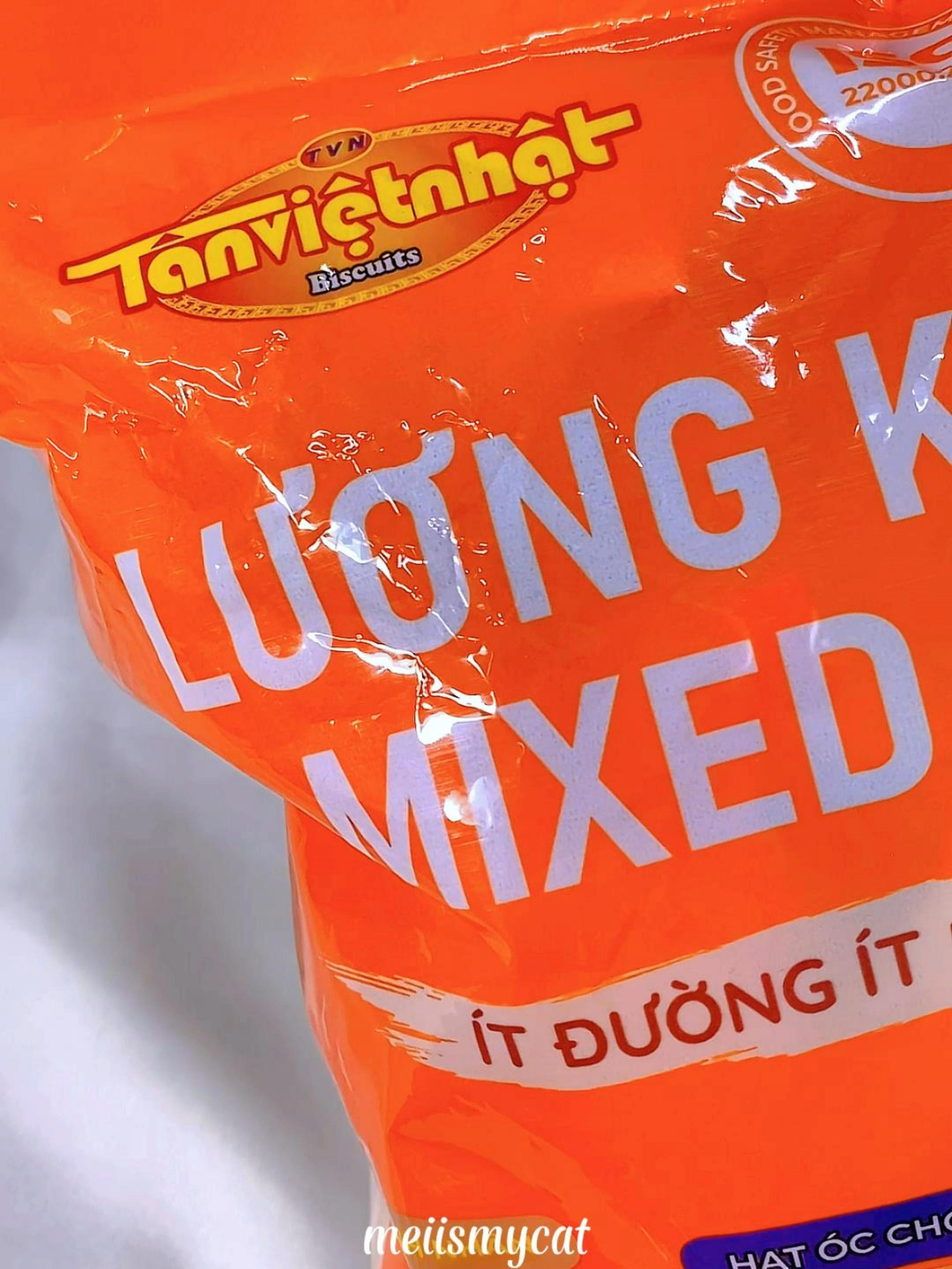 Lương khô Tân Việt Nhật  #meiismycat #luongkho #luongkhomini #luongkhoTanVietNhat #review