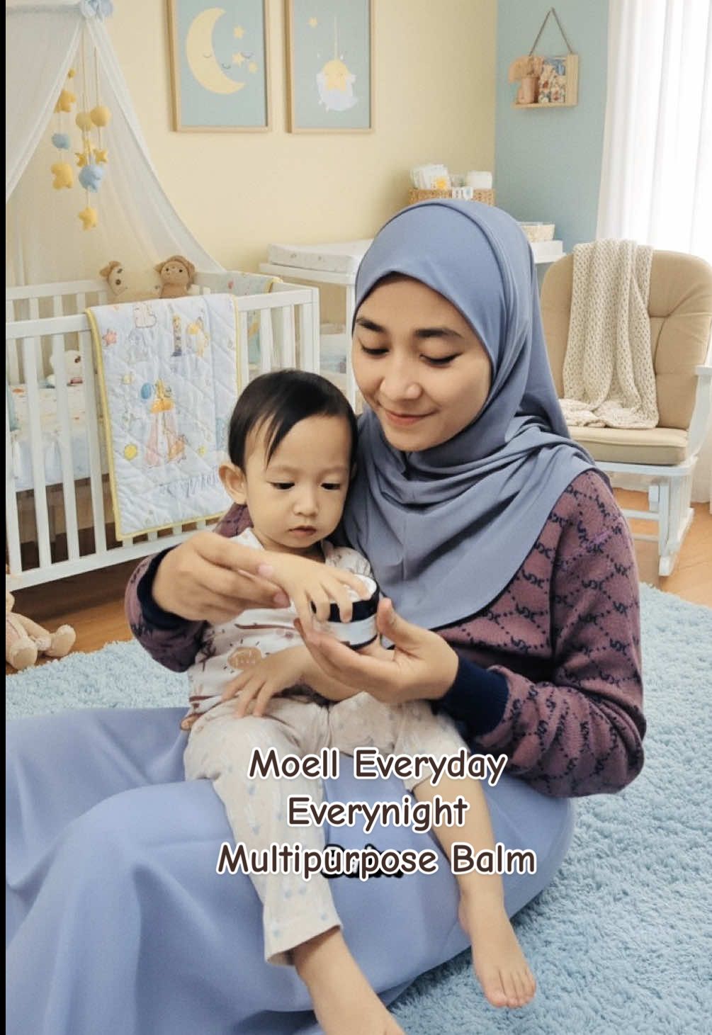 Harus selalu punya balm @MOELL OFFICIAL dirumah!❤ #balmmoell #moellskincarebaby