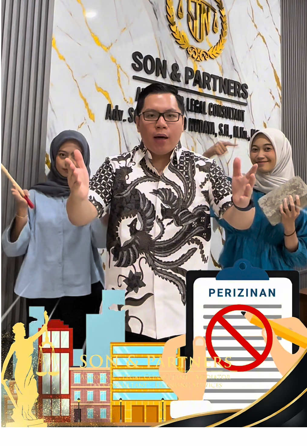 Bangun rumah atau usaha tanpa PBG (Persetujuan Bangunan Gedung)? 🤔 Hati-hati, ada risikonya! 🚨 Tanpa PBG, bangunan bisa dianggap ilegal dan terancam sanksi administratif hingga pembongkaran 😱 Yuk simak video berikut ini 🤩 #izinPBG #PBG #IMB #hukumperizinan #pertanahan   
