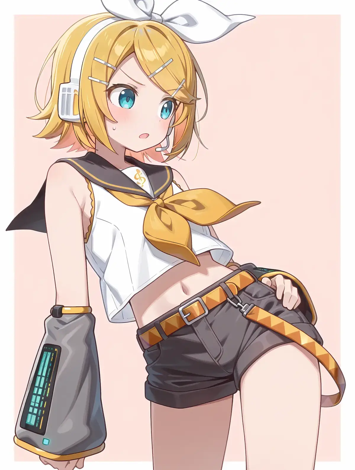 #vocaloid #kagaminerin #waifu #picture #uniform 