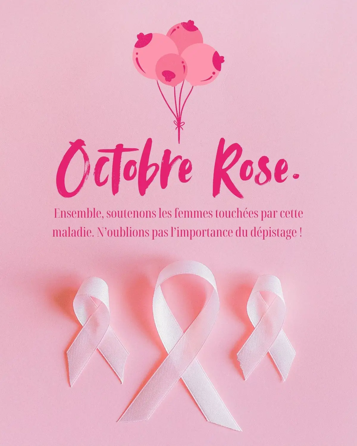 #cancer Ensemble, soutenons les femmes touchées par cette maladie. N'oublions pas l'importance du dépistage! @Aevol J’ai confiance en toi papa🙏🏾🩷💞