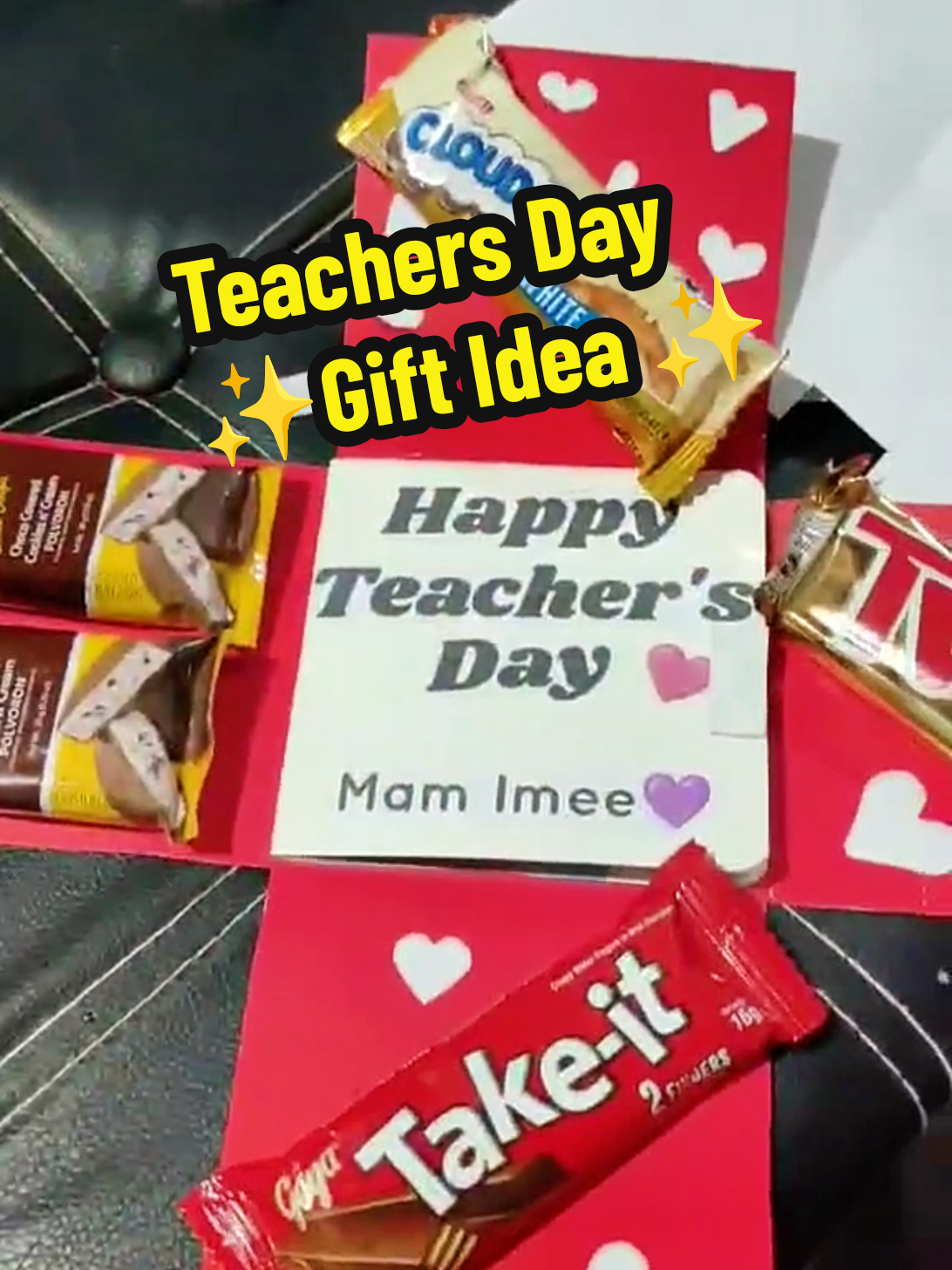 Behind every successful student is a dedicated teacher.🎉 Thank you for everything! 💖 #teachersday #Teachersday #giftidea  #happyteachersday   #DIY 