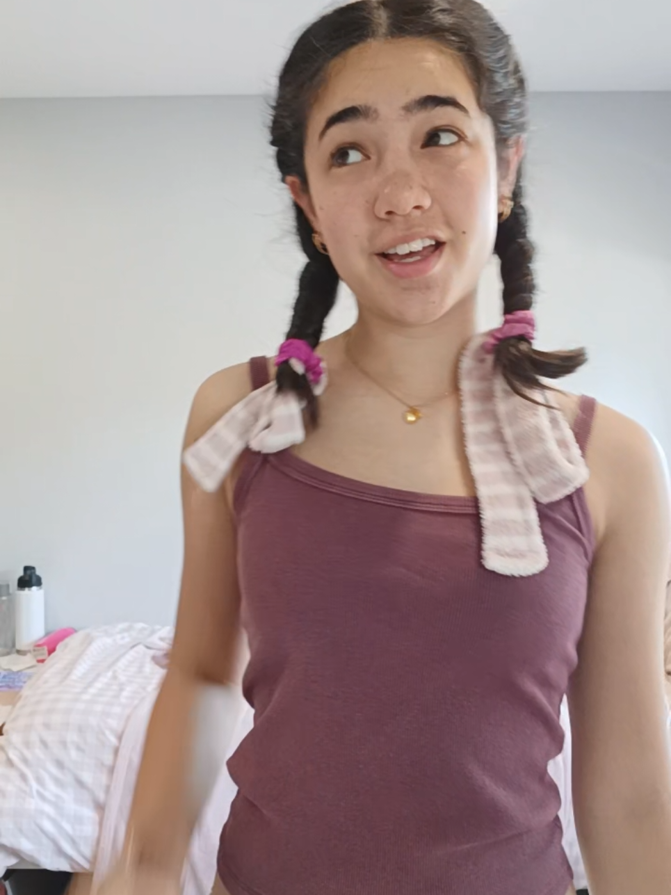 hestless curls! #hair #transition #lipsync #heatlesscurls #teen 