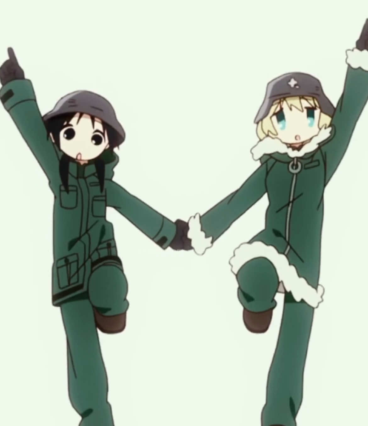 hi rainbow strobe warning bye || la da dee la da dow la da dee la da dow la da  #edit #girlslasttour #chito #yuuri #fyp 