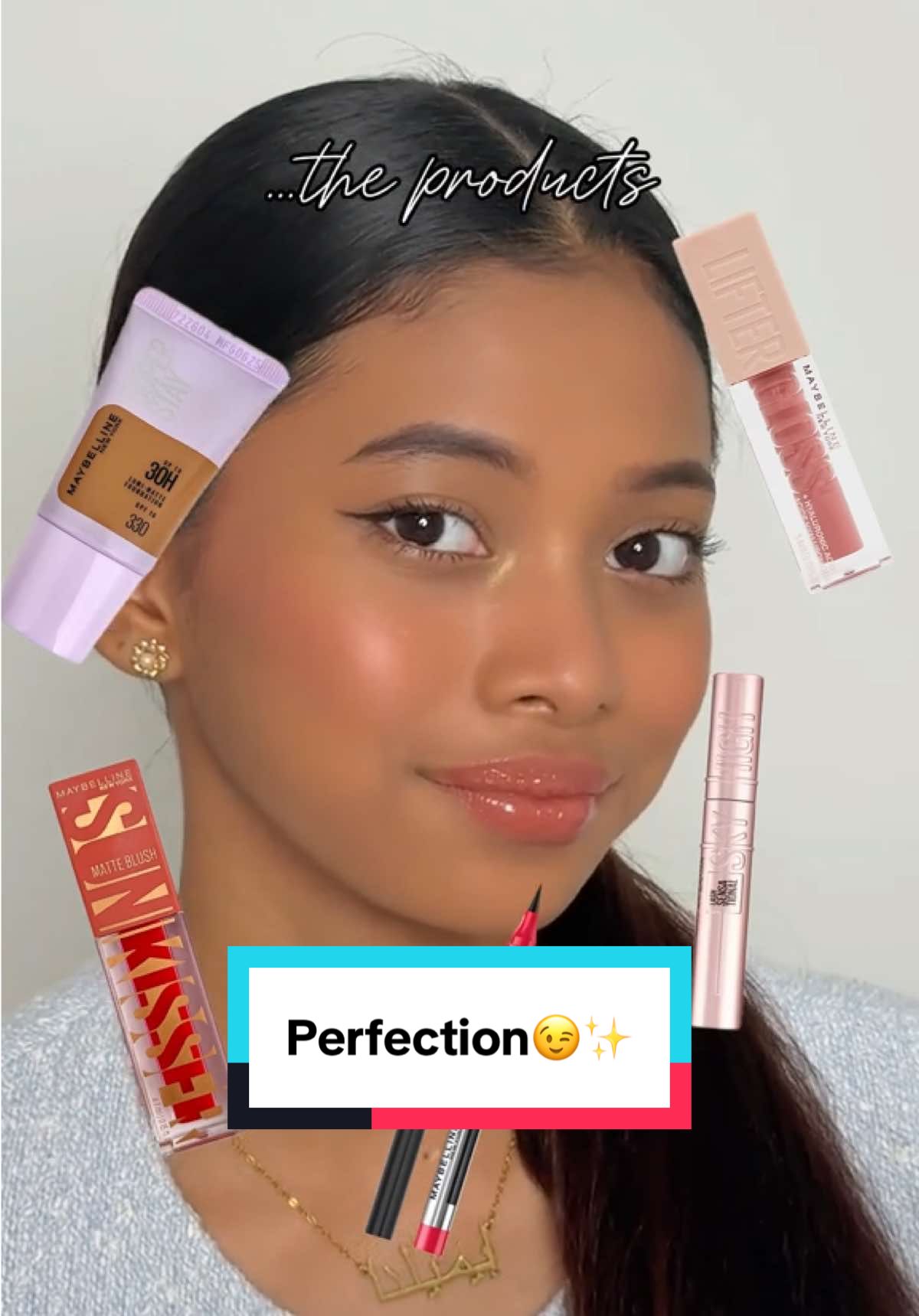 Start with the base that does it all 🌸 NEW Lumi-Matte 18ML, kecil, travel-friendly, 30hrs longwear 👌 Add your gloss, blush, liner & mascara, and you’re set! 💖 #maybelline #maybellinemalaysia #maybellinelumimattefoundation #FYP #makeup