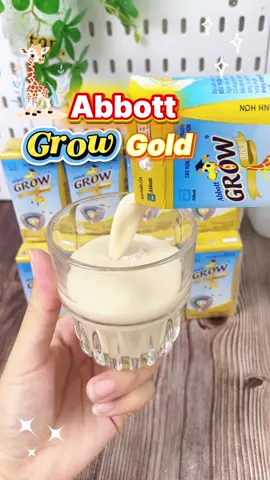 Sữa Abbott Grow Gold hỗ trợ phát triển chiều cao và tăng cường sức đề kháng cho trẻ. #donghanhcungcon #abbottgrowgold #ecentrictap #suahuoucaoco #abbott 