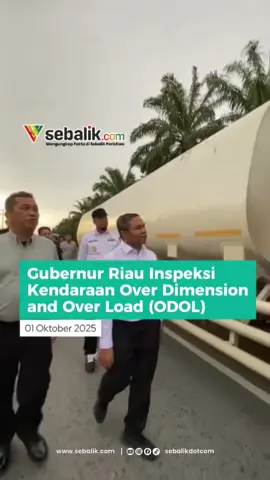 Gubernur Riau Inspeksi Kendaraan Over  Dimension and Over Load (ODOL)  simak video selengkapnya !  #gubernurriau  #abdulwahid  #trukodol  #mutasikendaraan  #sidak 