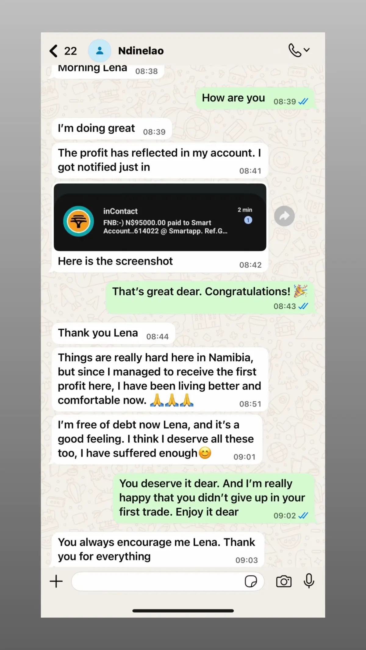 Congratulations dear 