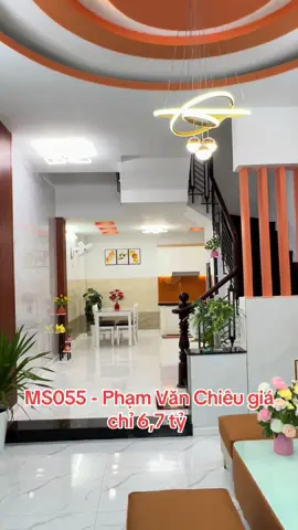 Bán nhà đường Phạm Văn Chiêu giá chỉ 6,7 tỷ TL 	#GòVấp #nhaGoVap #batdongsanGoVap #nhadatGoVap #banNhaGoVap 