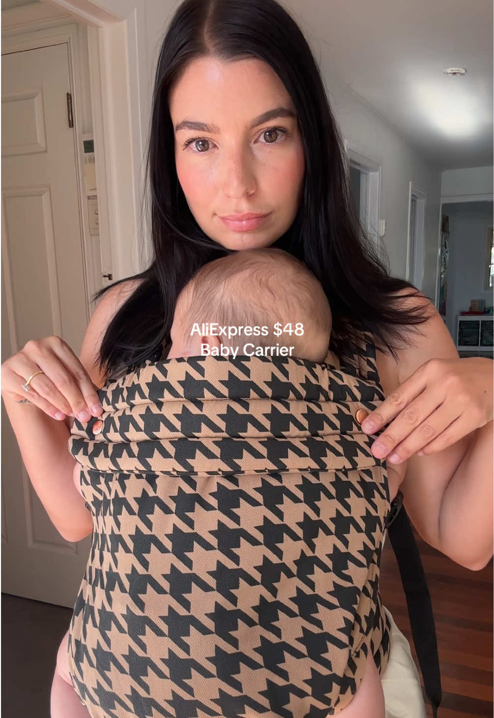 TY @Emma Stickland for the link. THIS BABY CARRIER IS AMAZING!! #babycarrier #aliexpress #aliexpressfinds #MomsofTikTok #fyp 