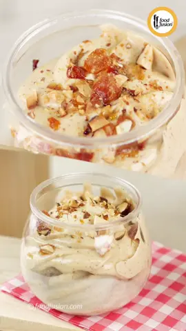 Creamy Almond Praline Halwa Jars Recipe by Food Fusion Satisfy your sweet cravings with these delicious Creamy Badam Halwa Jars! Packed with the crunchiness of almonds and the richness of cream, each jar is full of goodness. Try this recipe at home and enjoy the goodness with your loved ones! 🍯✨ #FoodFusion #happycookingtoyou #digitalammi #dessert #sweet 