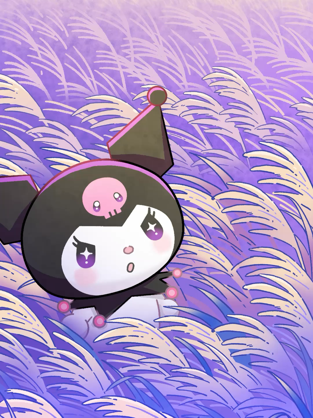 お月様まで飛んで行けたら・・・🌕 #クロミ #KUROMI #世界クロミ化計画 #KUROMIFYTHEWORLD #サンリオ #sanrio