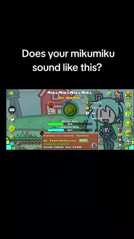 Tut on how to change song #mikumikumiku #geometrydash #insanedemon #songchange #geode 