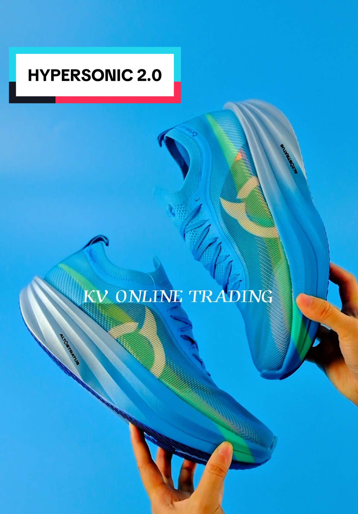 ORTUSEIGHT HYPERSONIC 2.0 With Carbon Plate 🌟💓 #kvonlinetrading #kicksversatile1 #ortuseight #runningshoes #Running 