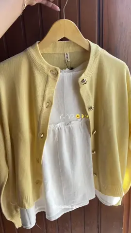 inner + cardi soft yellow ✨🌼 #cardigan #inner #cardiganoutfit #outfitideas #outfitinspo🔥 
