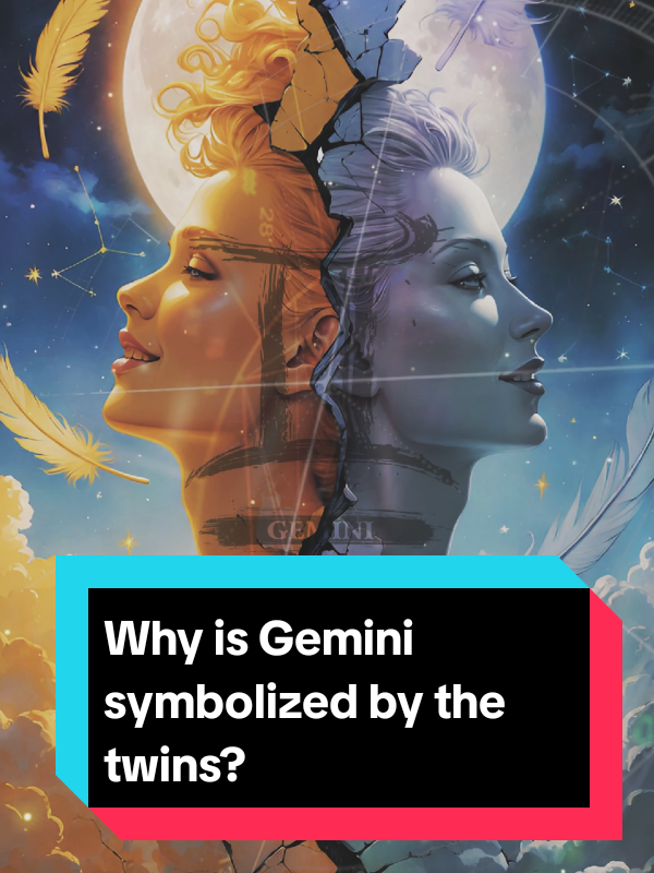 Why is Gemini symbolized by the twins? | #gemini #gemi #zodiacsigns #zodiac #fyp 
