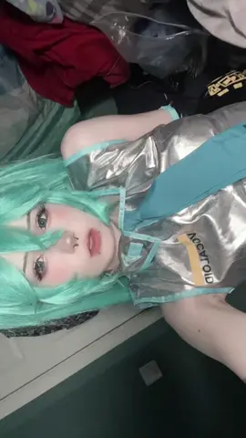 meow meow meow   #miku #mikucosplay #vocaloid #cosplay #femboy 