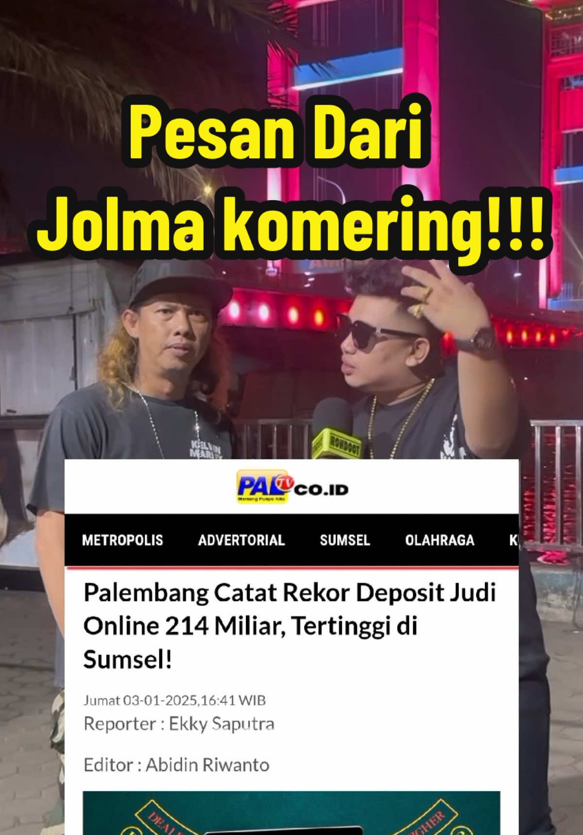 Pesan dari Kiay Kelvin Marley? #rondoot #palembang #bisobahasopalembang #rondootpalembang #kelvinmarley 