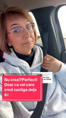 Ca răspuns pentru @Chirana-carmen Nurci  Unii raman sa se uite si altii vin catre oportunitati, aplica si castiga. Daca faci parte din categoria celor harnici, lasa com cu • vreau sa castig• si revin cu detalii.