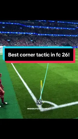 Try it out & let me know how it works for you👇 #eafc26 #corner #tactic #broken 