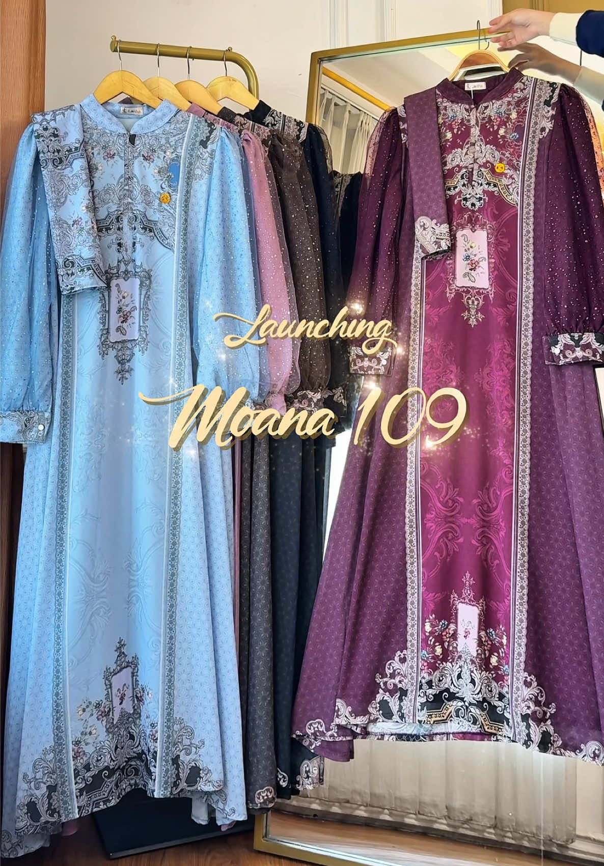 Launching dress terbaru Moana 109 by Lavsha😍🎉 Buruan di checkout sebelum kehabisan‼️ #gamis #gamissethijab #lebaran2026 #gamismurah #gamiscantik 