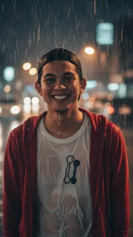 Gemini AI PROMPT: 1. Open Gemini App/Website 2. Upload Your Photo 3. Copy & Paste this prompt: Edit this photo of me standing in the rain at night. Keep my original face and expression exactly the same. Maintain the wet white Adidas t-shirt and red hoodie. Preserve the cinematic night mood with raindrops clearly visible, and bokeh city lights in the background. Enhance lighting to look more dramatic, with sharp rain details and moody atmosphere. #gemini #prompt #aesthetic #photography #ai