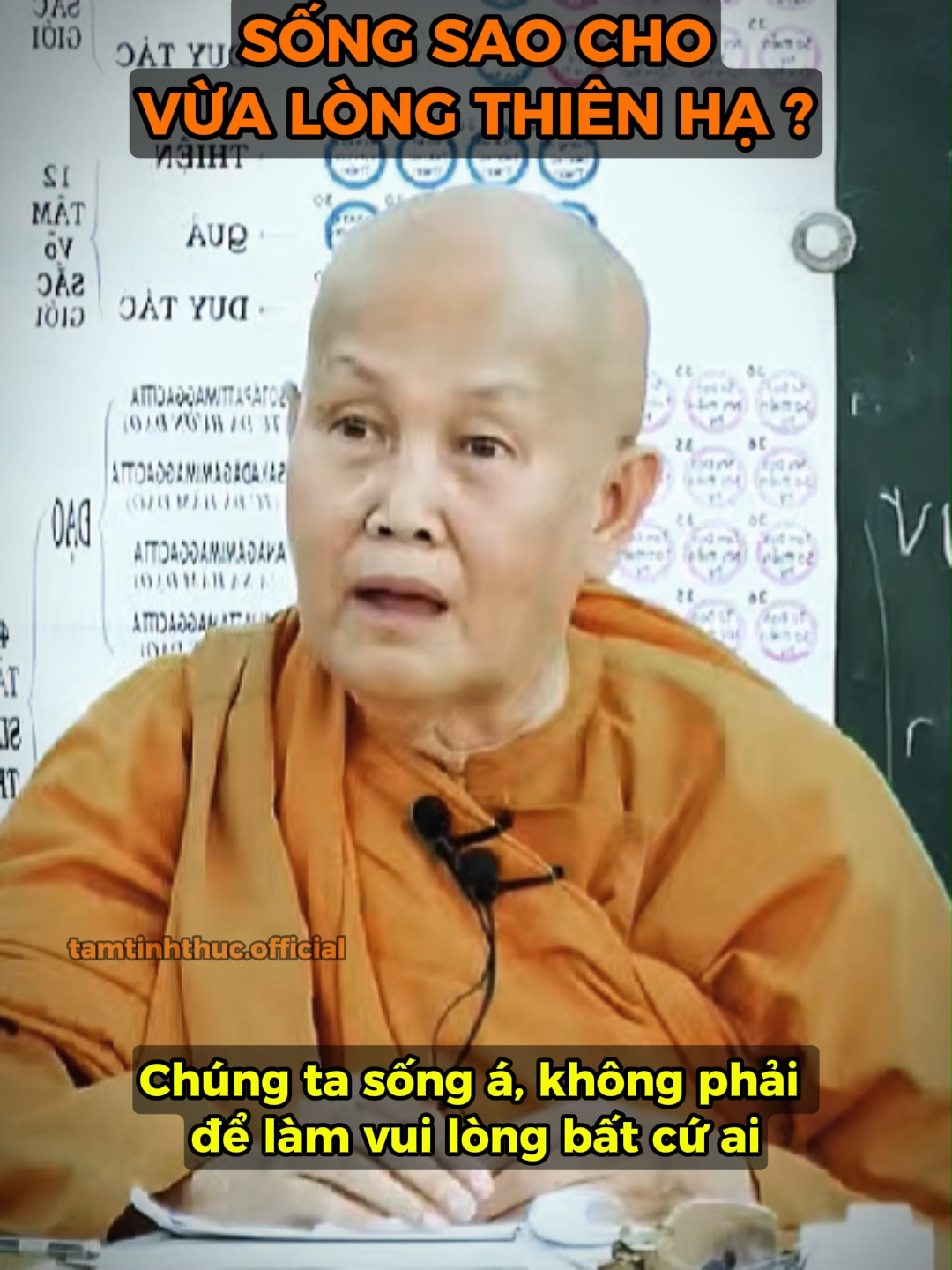 Sống sao cho vừa lòng thiên hạ - Sư cô Thích Nữ Tâm Tâm #phatphap #phatphapnhiemmau #suyngam #loiphatday #chanhphap