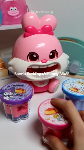 산리오 푸딩 먹방 #asmr #toys #satisfying #fyp 